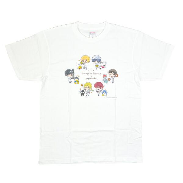 サンリオ はぴだんぶい × 忘却バッテリー Tシャツ アパレル Sanrio