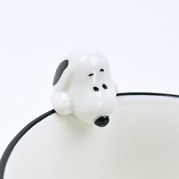 スヌーピー フィギュア付き湯飲み ブラック コップ SNOOPY 商品画像4：キャラグッズPERFECT WORLD TOKYO