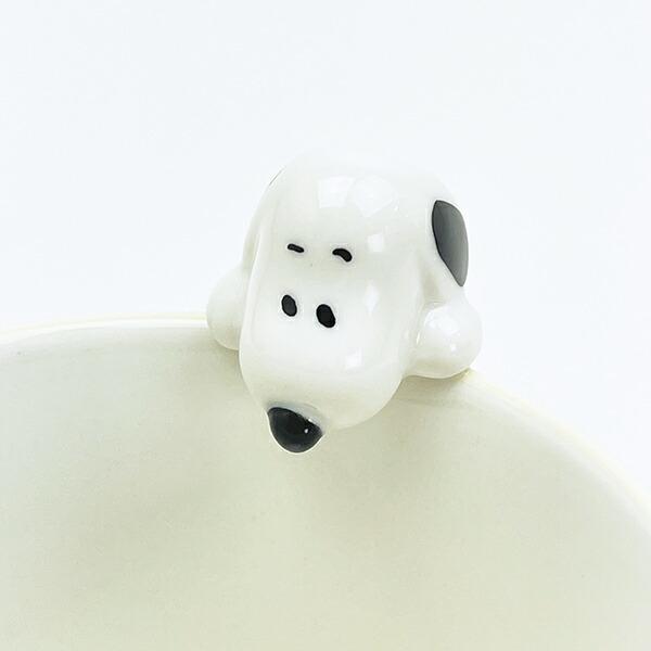 スヌーピー フィギュア付湯のみ (アイボリー) コップ SNOOPY 商品画像2:キャラグッズPERFECT WORLD TOKYO