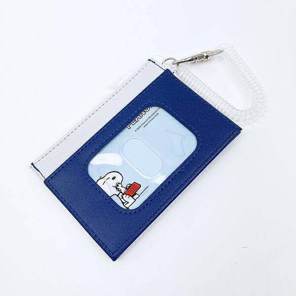 スヌーピー オラフ フェイスアップ 刺しゅう シングルパスケース 定期入れ SNOOPY 商品画像3：キャラグッズPERFECT WORLD TOKYO