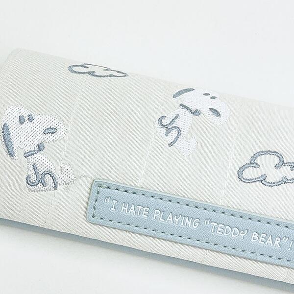 スヌーピー メガネケース (ホワイト) ぬいぐるみシリーズ 眼鏡ケース SNOOPY 商品画像3：キャラグッズPERFECT WORLD TOKYO