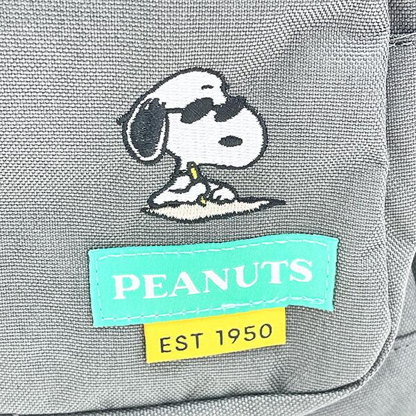 スヌーピー ジョー・クール スマートデイパック リュック バッグ グレー RE-PET SNOOPY 商品画像3：キャラグッズPERFECT WORLD TOKYO