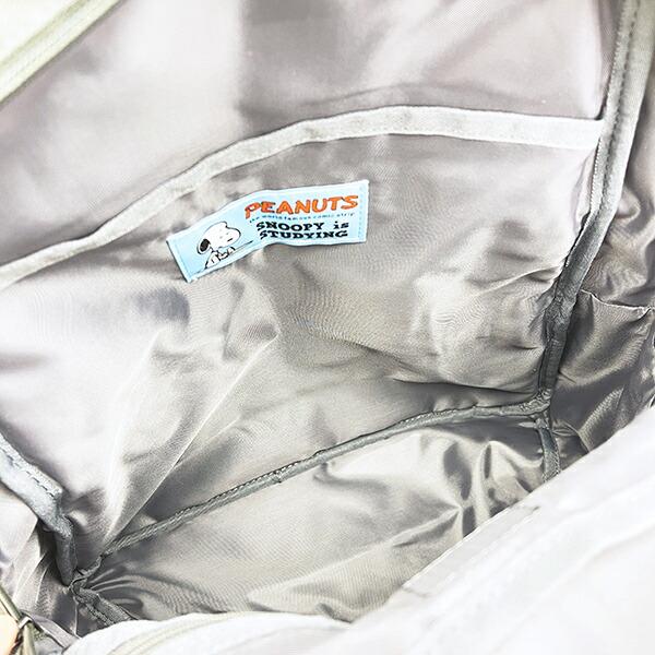 スヌーピー ジョー・クール スマートデイパック リュック バッグ グレー RE-PET SNOOPY 商品画像7：キャラグッズPERFECT WORLD TOKYO