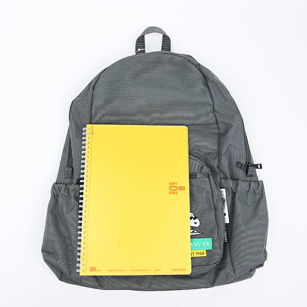 スヌーピー ジョー・クール スマートデイパック リュック バッグ グレー RE-PET SNOOPY 商品画像9：キャラグッズPERFECT WORLD TOKYO