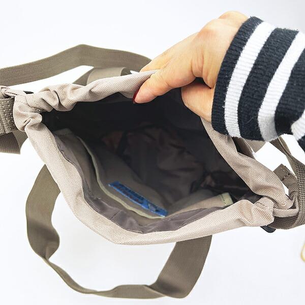 スヌーピー ドラムショルダーバッグ ベージュ RE-PET SNOOPY 商品画像5：キャラグッズPERFECT WORLD TOKYO