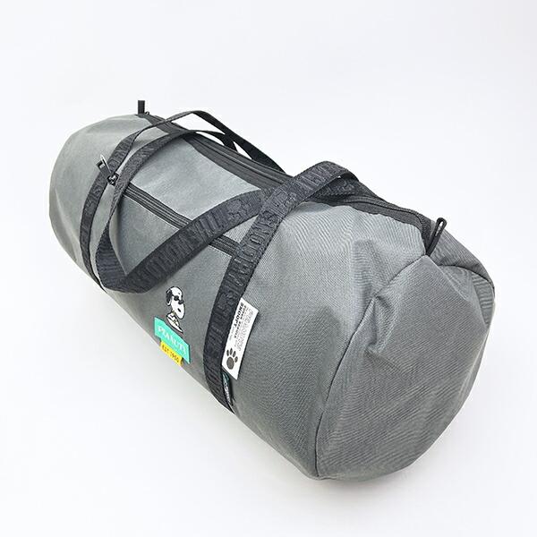 スヌーピー ジョー・クール ロールボストンバッグ グレー RE-PET SNOOPY 商品画像4：キャラグッズPERFECT WORLD TOKYO