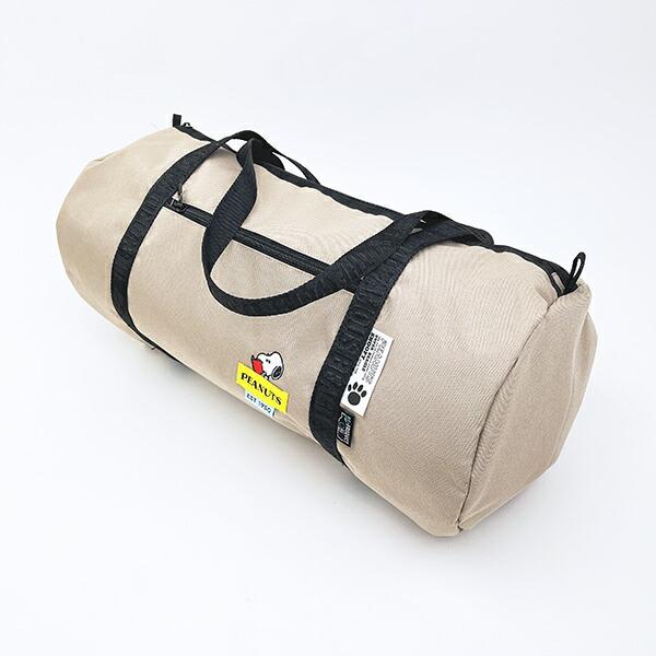 スヌーピー ロールボストンバッグ ベージュ RE-PET SNOOPY 商品画像4：キャラグッズPERFECT WORLD TOKYO