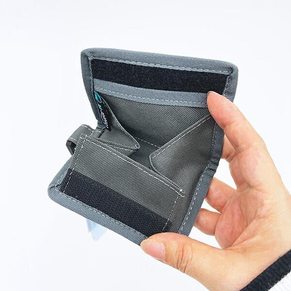 スヌーピー 二つ折りコインポーチ グレー SNOOPY 商品画像4：キャラグッズPERFECT WORLD TOKYO