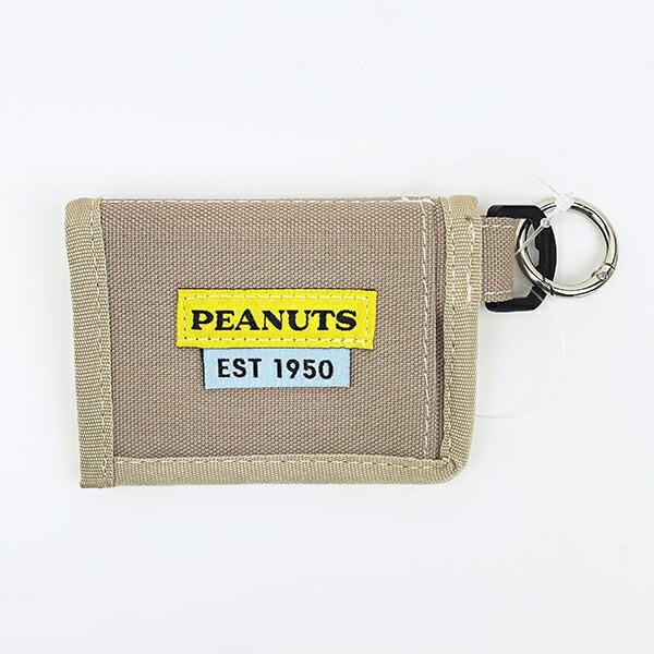 スヌーピー 二つ折りコインポーチ ベージュ SNOOPY 商品画像3：キャラグッズPERFECT WORLD TOKYO