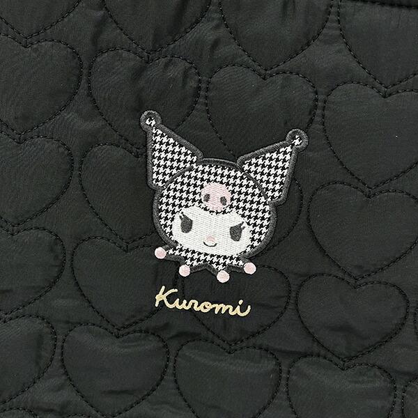 サンリオ クロミ モノトーン トートバッグ ブラック ランチ Sanrio 商品画像2：キャラグッズPERFECT WORLD TOKYO
