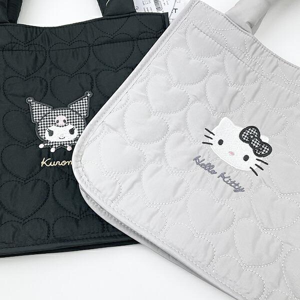 サンリオ クロミ モノトーン トートバッグ ブラック ランチ Sanrio 商品画像6：キャラグッズPERFECT WORLD TOKYO