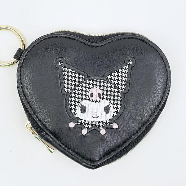 サンリオ クロミ ミニハートポーチ モノトーンシリーズ Sanrio 商品画像2：キャラグッズPERFECT WORLD TOKYO
