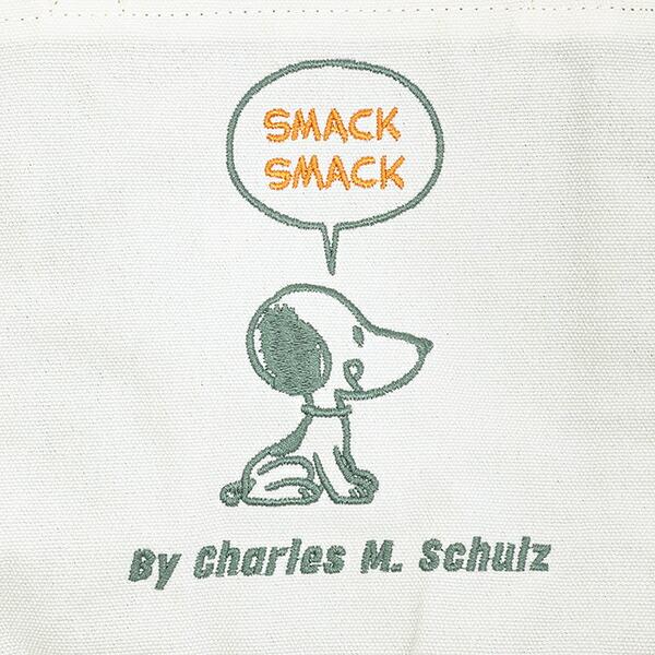 スヌーピー 刺しゅうミニトートバッグ SMACK SNOOPY 商品画像2：キャラグッズPERFECT WORLD TOKYO