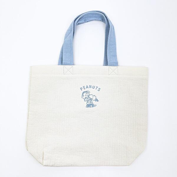 スヌーピー トートバッグ ホワイト SNOOPY