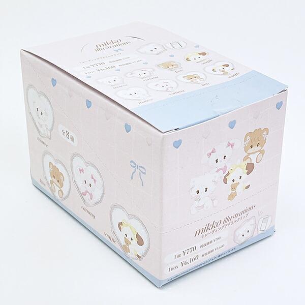 mikko illustrations ミッコ トレーディングアクリルクリップ 全8種 コンプリートBOX 日本製 商品画像1：キャラグッズPERFECT WORLD TOKYO