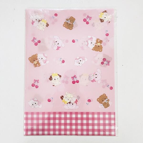 mikko illustrations ミッコ A4クリアファイル 文具 日本製