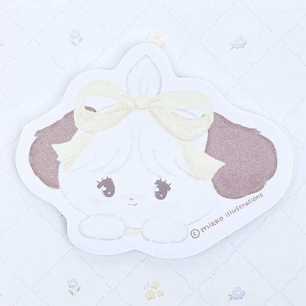 mikko illustrations ミッコ スフレ ダイカット付箋 文具 日本製 商品画像2：キャラグッズPERFECT WORLD TOKYO