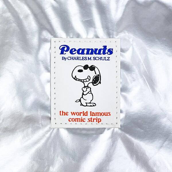 スヌーピー メタリック トートバッグ シルバー SNOOPY 商品画像2：キャラグッズPERFECT WORLD TOKYO