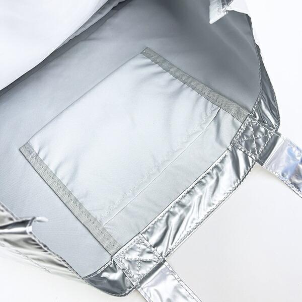 スヌーピー メタリック トートバッグ シルバー SNOOPY 商品画像5：キャラグッズPERFECT WORLD TOKYO