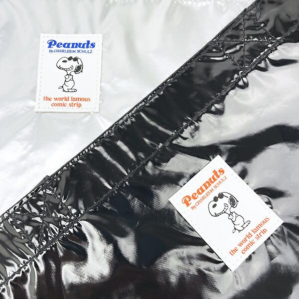 スヌーピー メタリック トートバッグ シルバー SNOOPY 商品画像6：キャラグッズPERFECT WORLD TOKYO