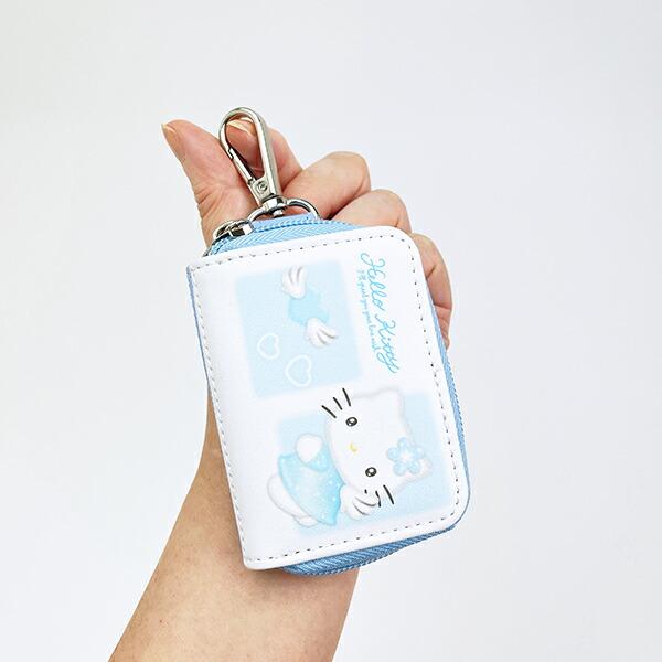 サンリオ エンジェルハローキティ スマートキーケース みずいろ カー用品 Sanrio 商品画像5：キャラグッズPERFECT WORLD TOKYO
