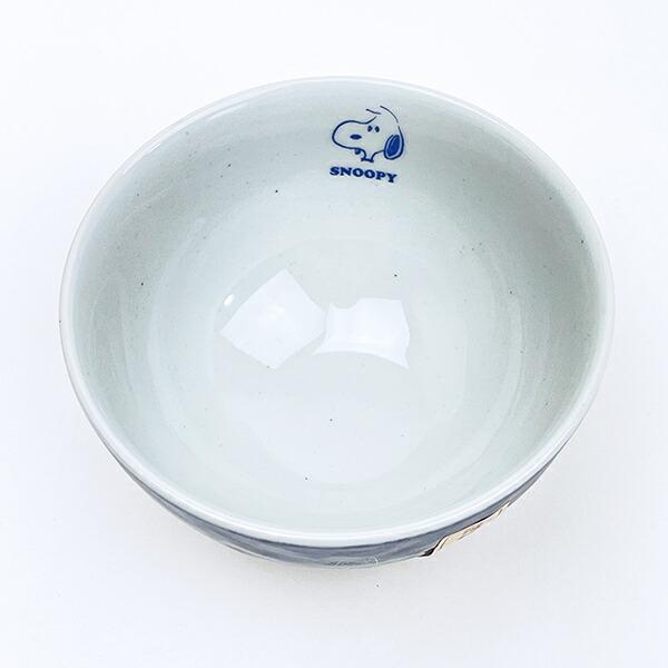 スヌーピー 茶碗 波佐見焼 藍色 食器 日本製 SNOOPY 商品画像5：キャラグッズPERFECT WORLD TOKYO