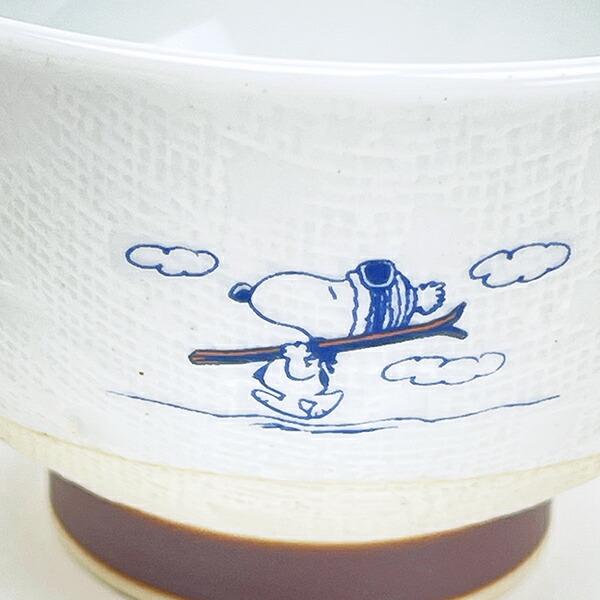スヌーピー 茶碗 波佐見焼 白色 食器 日本製 SNOOPY 商品画像2：キャラグッズPERFECT WORLD TOKYO