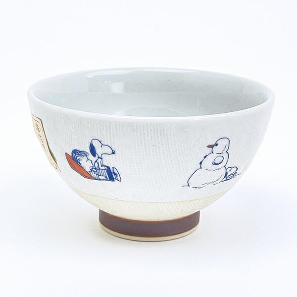スヌーピー 茶碗 波佐見焼 白色 食器 日本製 SNOOPY 商品画像3：キャラグッズPERFECT WORLD TOKYO