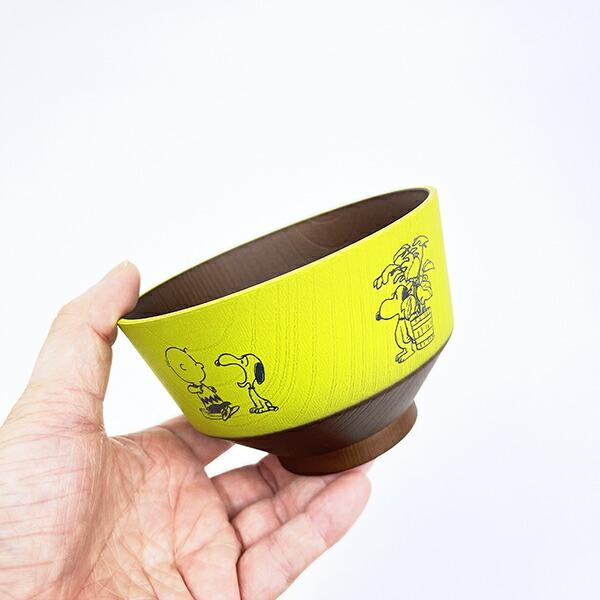 スヌーピー 汁椀 緑色 食器 日本製 SNOOPY 商品画像5：キャラグッズPERFECT WORLD TOKYO