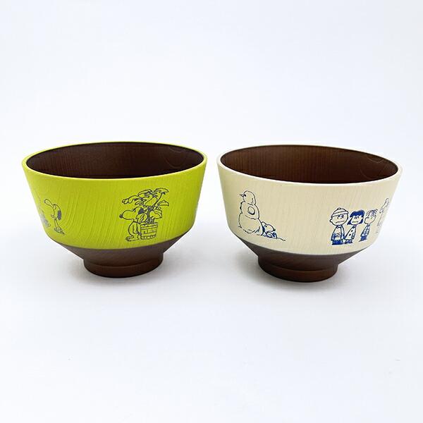 スヌーピー 汁椀 緑色 食器 日本製 SNOOPY 商品画像6：キャラグッズPERFECT WORLD TOKYO