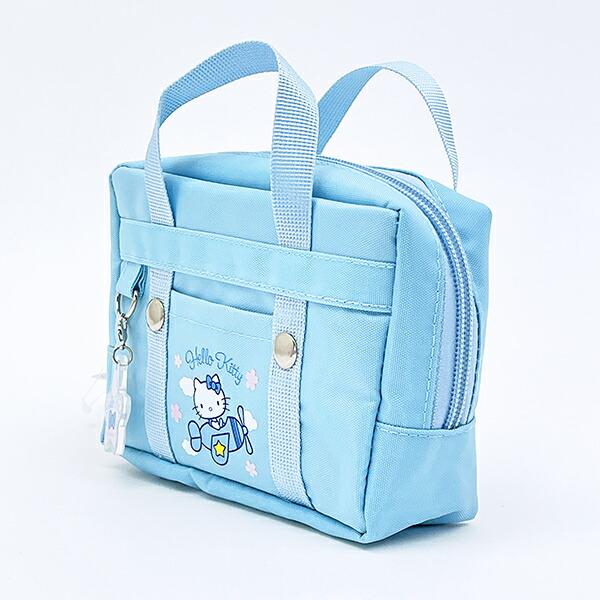 サンリオ ハローキティ ひこうき スクバ風ポーチ Sanrio 商品画像3：キャラグッズPERFECT WORLD TOKYO