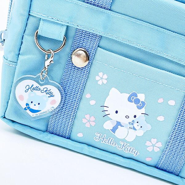 サンリオ ハローキティ テディベア スクバ風ポーチ Sanrio 商品画像2：キャラグッズPERFECT WORLD TOKYO