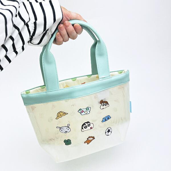 クレヨンしんちゃん メッシュトートバッグ (アイボリー) 商品画像6：キャラグッズPERFECT WORLD TOKYO