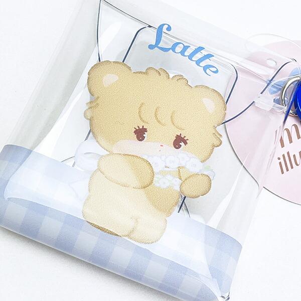 mikko llustrations ミッコ ラテ クリアマルチケース(SS) 商品画像2：キャラグッズPERFECT WORLD TOKYO