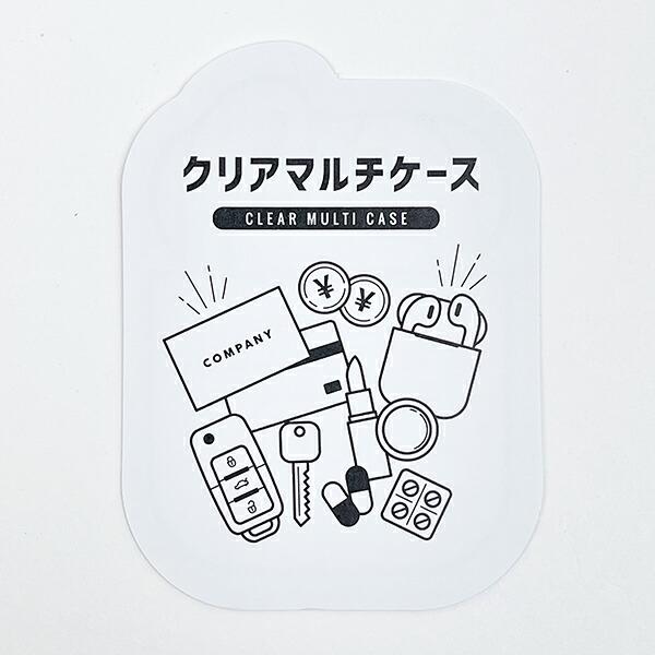 mikko illustrations ミッコ ムース クリアマルチケースS ポーチ 商品画像4：キャラグッズPERFECT WORLD TOKYO