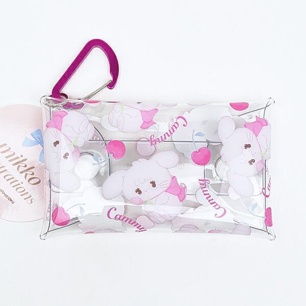 mikko llustrations ミッコ キャミー クリアマルチケース(S)