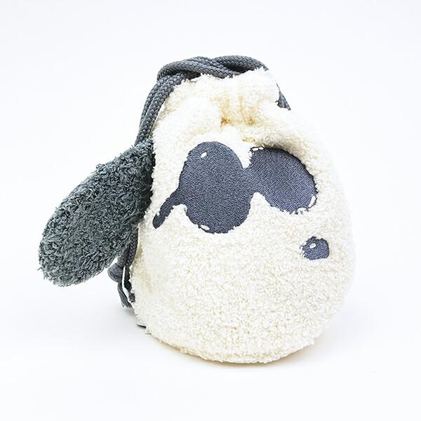 スヌーピー ジョークール ふわふわフェイス巾着 SNOOPY 商品画像4：キャラグッズPERFECT WORLD TOKYO