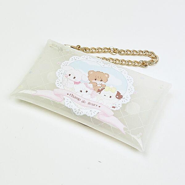 mikko illustrations ミッコ チェーン付きクリアマルチケース ポーチ 商品画像3：キャラグッズPERFECT WORLD TOKYO