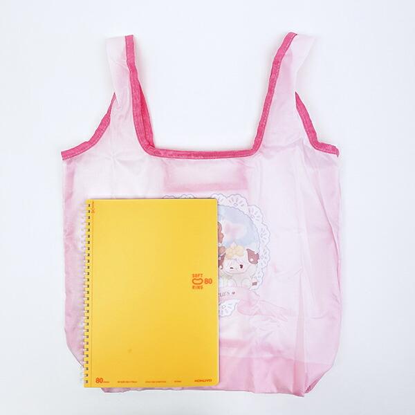 mikko illustrations ミッコ エコバッグ (ピンク) 商品画像5：キャラグッズPERFECT WORLD TOKYO