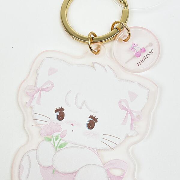 mikko illustrations ミッコ ムース アクリル染色キーホルダー 商品画像2：キャラグッズPERFECT WORLD TOKYO