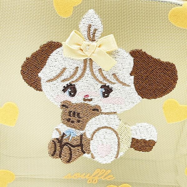 mikko illustrations ミッコ スフレ ボックスポーチ (イエロー) 商品画像2：キャラグッズPERFECT WORLD TOKYO