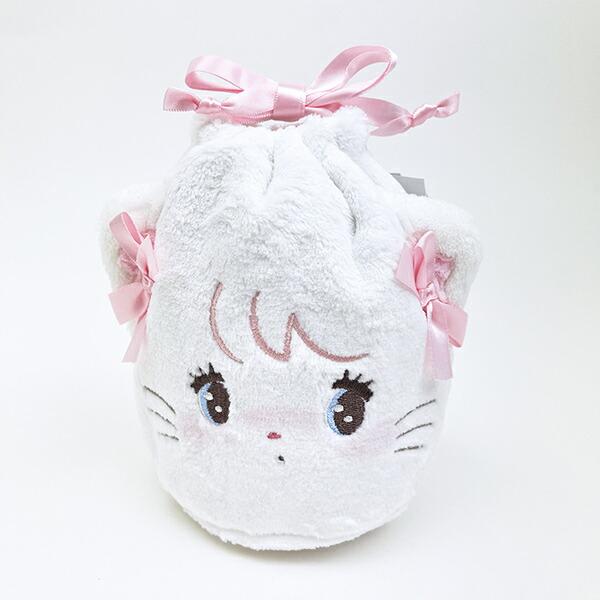 mikko llustrations ミッコ ムース フェイス巾着