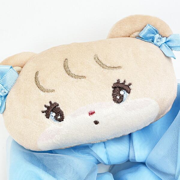 mikko illustrations ミッコ ラテ ぬいぐるみ付き シュシュ 商品画像2：キャラグッズPERFECT WORLD TOKYO