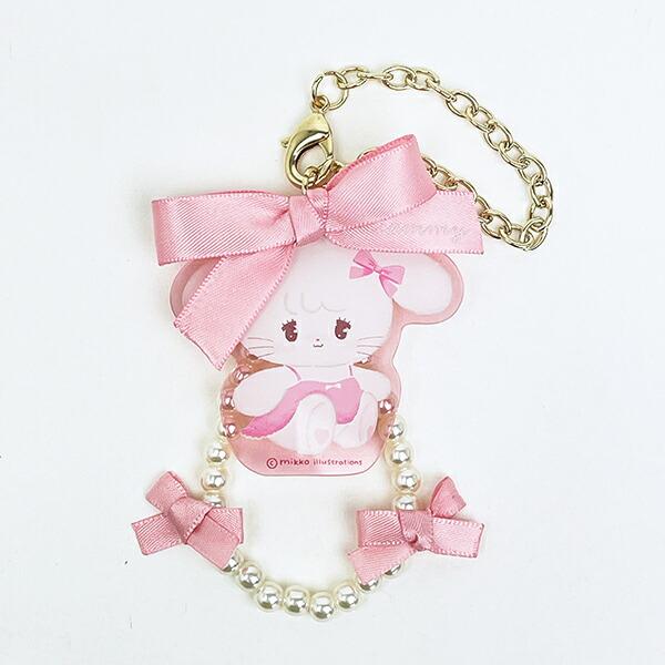 mikko llustrations ミッコ キャミー アクリルキーホルダー