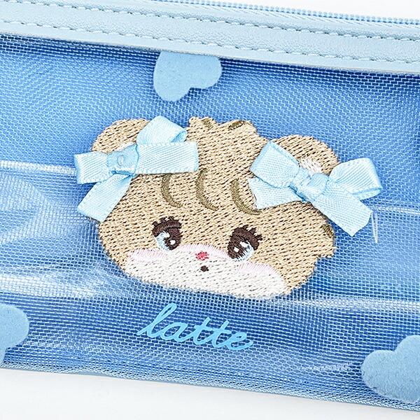 mikko illustrations ミッコ ラテ 歯ブラシポーチ (ブルー) 商品画像2：キャラグッズPERFECT WORLD TOKYO