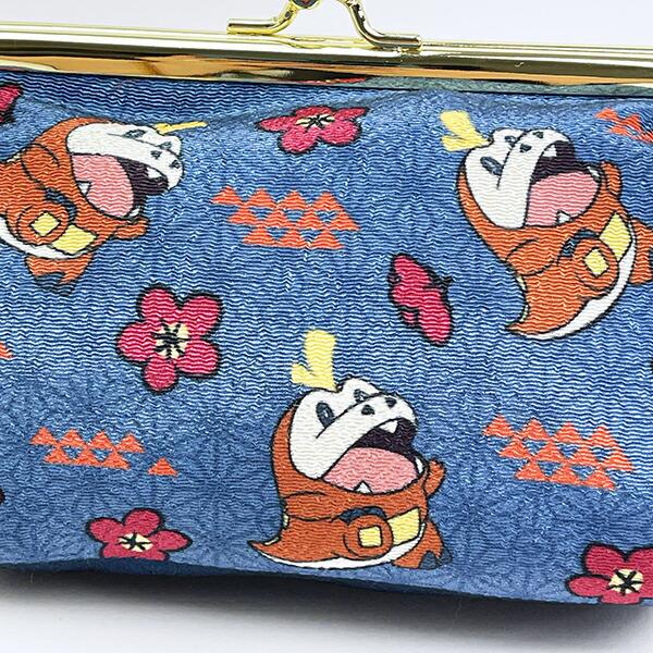 ポケットモンスター ホゲータ 和柄 がま口ポーチ ポケモン 商品画像2：キャラグッズPERFECT WORLD TOKYO