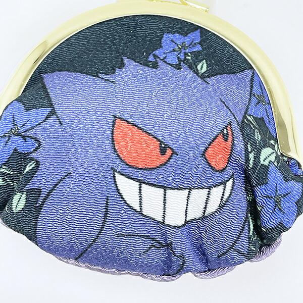 ポケットモンスター ゲンガー 和柄 がま口コインケース 財布 ポケモン 商品画像2：キャラグッズPERFECT WORLD TOKYO