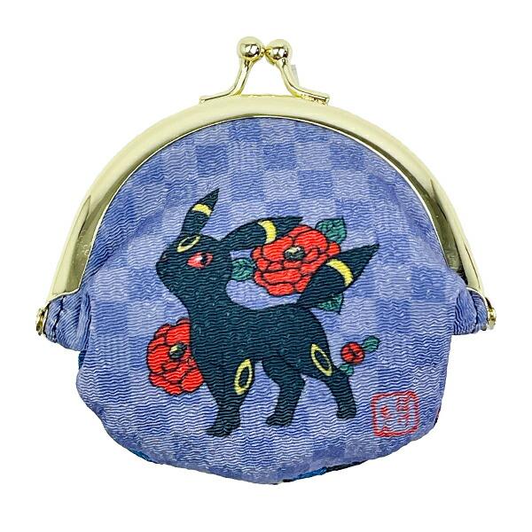 ポケットモンスター ブラッキー 和柄 がま口コインケース 財布 ポケモン 商品画像3：キャラグッズPERFECT WORLD TOKYO