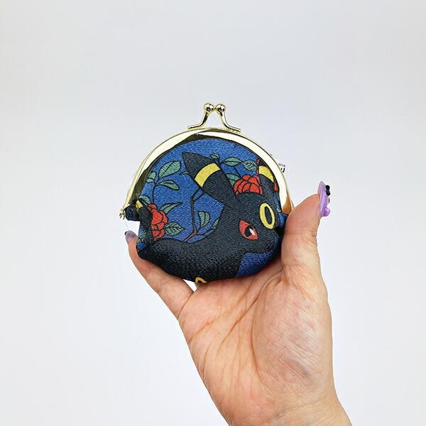 ポケットモンスター ブラッキー 和柄 がま口コインケース 財布 ポケモン 商品画像5：キャラグッズPERFECT WORLD TOKYO
