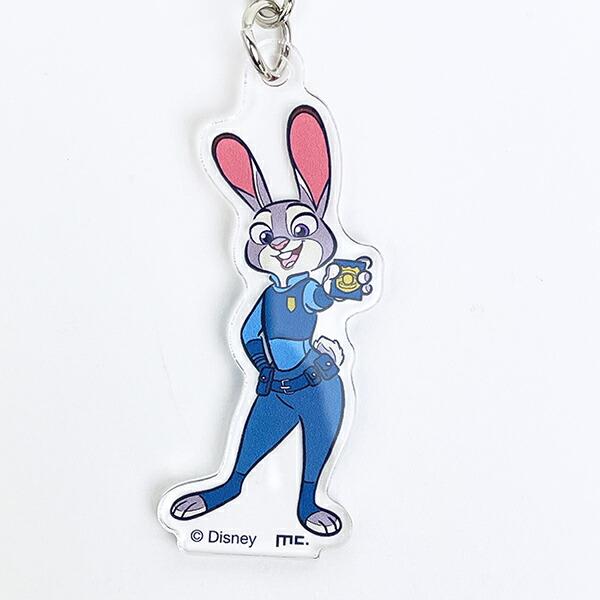 ディズニー ズートピア ジュディ アクリルキーホルダー 日本製 Disney 商品画像2：キャラグッズPERFECT WORLD TOKYO